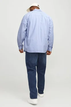 Jack & Jones PLUS Camisa regular fit PLUS azul Discount