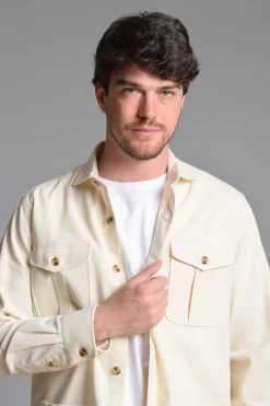 Cloking Camisa Sahariana Marfil Outlet