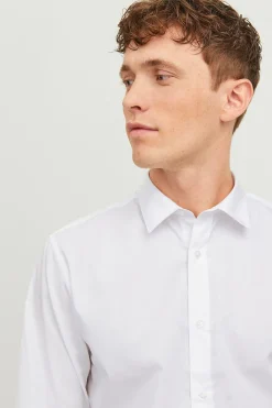Jack & Jones Camisa slim fit blanco Clearance