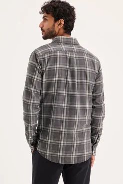 Dockers Camisa slim fit Gris Outlet