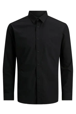 Jack & Jones Camisa slim fit negro Clearance