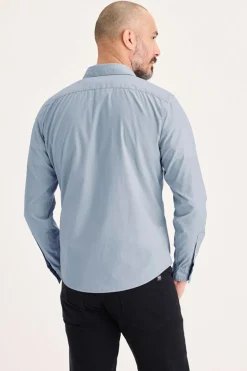 Dockers Camisa slim fit Azul Outlet