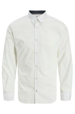 Jack & Jones Camisa slim fit marfil Hot