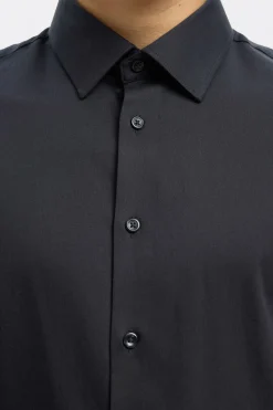 Selected Camisa Slim Fit de vestir Negro Hot
