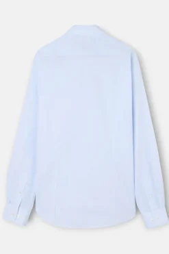 Silbon Camisa sport classic mini cuadro Azul Clearance