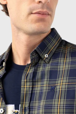 Williot Camisa Tartán Azul oscuro New