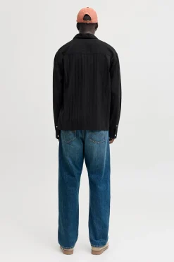 Jack & Jones Camisa textura negro