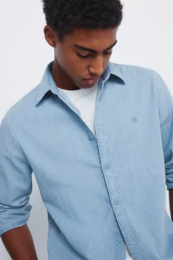 Springfield Camisa vaquera azul New