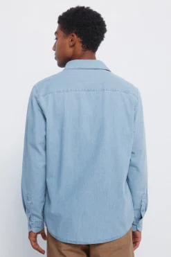 Springfield Camisa vaquera azul New