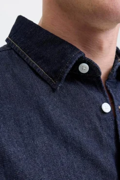 Jack & Jones Camisa vaquera azul Sale