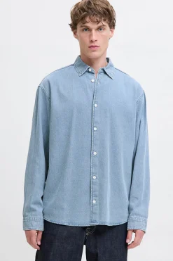 Jack & Jones Camisa vaquera azul Sale