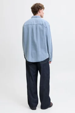 Jack & Jones Camisa vaquera azul Sale