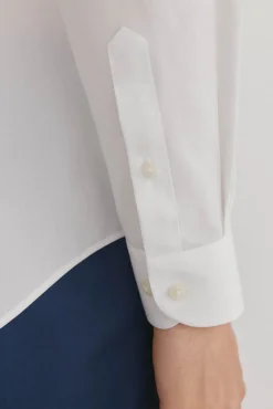 Pedro del Hierro Camisa vestir lisa non iron + antimanchas Blanco