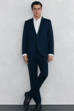 Pedro del Hierro Camisa vestir lisa non iron + antimanchas Blanco Clearance