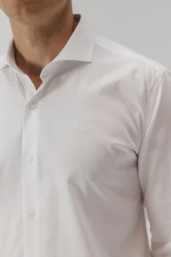 elPulpo Camisa vestir oxford royal Blanco Outlet
