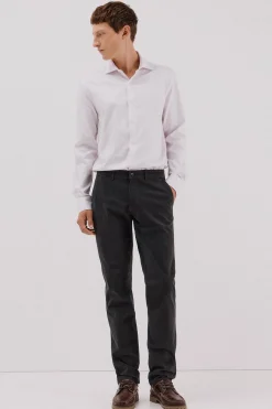 Cortefiel Camisa vestir rayas fácil plancha Rosa Best