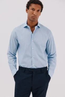 Cortefiel Camisa vestir rayas fácil plancha Azul Online