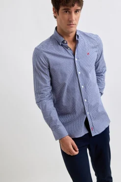 Williot Camisa Vichy Azul marino Outlet