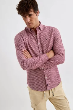 Williot Camisa Vichy Coral Clearance