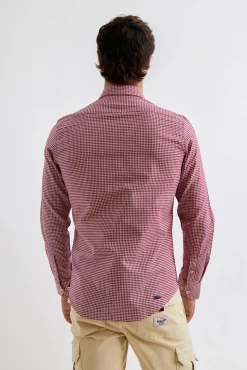 Williot Camisa Vichy Coral Clearance