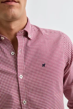 Williot Camisa Vichy Coral Clearance