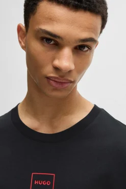 HUGO Camiseta Negro