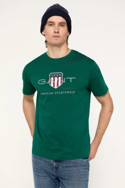 Gant Camiseta 100% algodón Verde Best