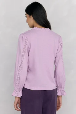 Pedro del Hierro Camiseta abullonada lazo Rosa Sale