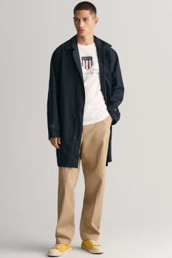 Gant Camiseta Archive Shield Blanco Discount