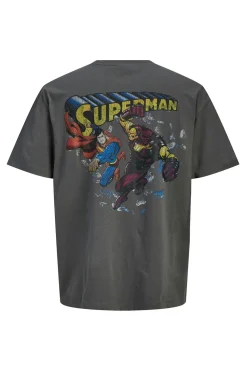 Jack & Jones Camiseta back print gris Sale