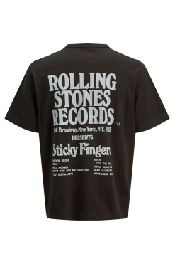 Jack & Jones Camiseta back print negro Best