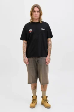 Jack & Jones Camiseta back print negro Best