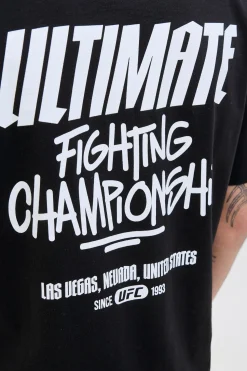 Jack & Jones Camiseta back print negro Best