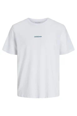 Jack & Jones Camiseta back print blanco Outlet