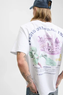 Jack & Jones Camiseta backprint blanco New