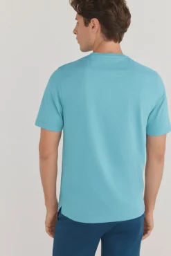 Pedro del Hierro Camiseta básica Turquesa New