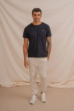 Celopman Camiseta Básica azul Sale