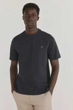 Pedro del Hierro Camiseta básica Azul Sale