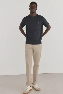 Pedro del Hierro Camiseta básica Azul Sale