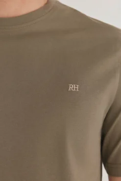 Pedro del Hierro Camiseta básica Verde Discount