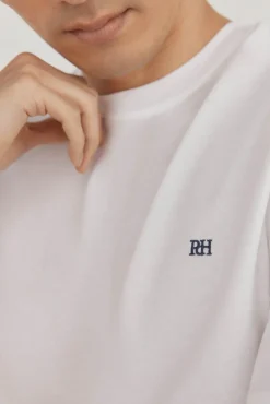 Pedro del Hierro Camiseta básica Blanco Sale