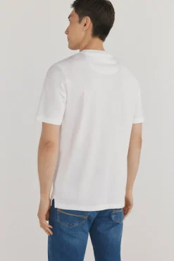Pedro del Hierro Camiseta básica Blanco Sale