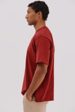 Cortefiel Camiseta básica Coral Discount