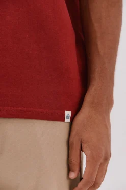 Cortefiel Camiseta básica Coral Discount