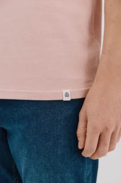 Cortefiel Camiseta básica Rosa Online