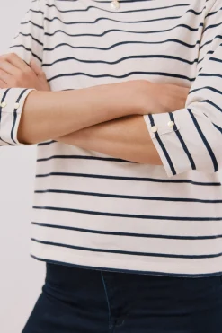 Cortefiel Camiseta básica barco Estampado azul Sale