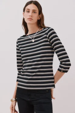 Cortefiel Camiseta básica barco Estampado gris Clearance