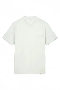 Cortefiel Camiseta básica bolsillo Kaki