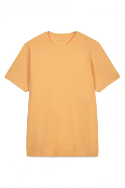 Cortefiel Camiseta básica piqué Naranja Sale