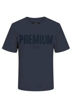 Jack & Jones Camiseta básica Premium Azul marino Hot